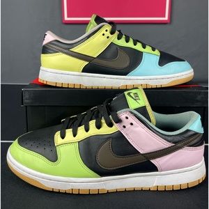 Dunk Low SE 'Free.99 - Black' Sz 10 Preowned